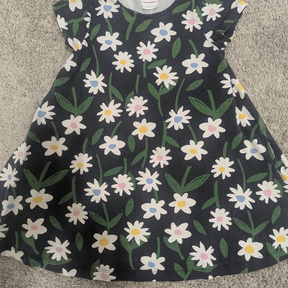Hanna Andersson Black A-Line Casual Dress